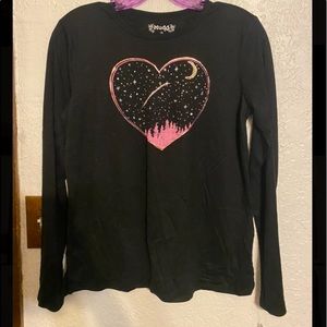 Long sleeve dark Gray t-shirt